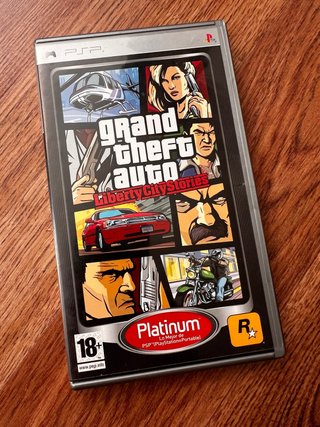 GTA Liberty City Stories Platinum PSP Completo
