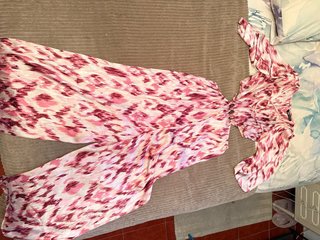 Mono corto estampado rosa