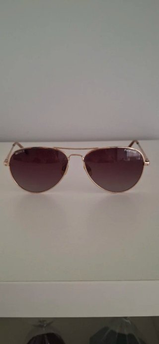 Gafas de sol aviador Police doradas