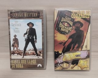 VHS: Hasta Que Llegó Su Hora +Infierno de Cobardes