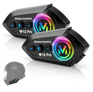 2 Intercomunicadores Moto Y12Pro micro semirrígido