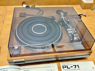 Tocadiscos Pioneer PL-71 Vintage Perfetto! 1974.