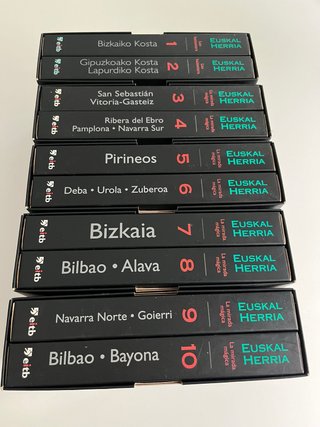Lote 10 Cintas VHS Euskal Herria La mirada magica