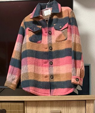 Chaqueta de cuadros estilo sobrecamisa