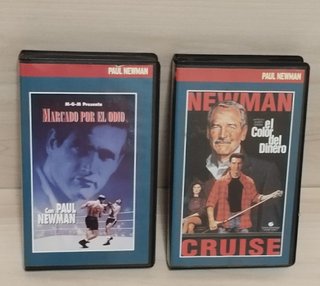 Lote VHS: Marcado por el Odio + El Color del Diner