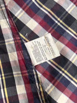 Camisa Dsquared2 Cuadros Tartán Talla S