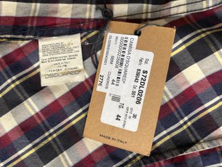 Camisa Dsquared2 Cuadros Tartán Talla S