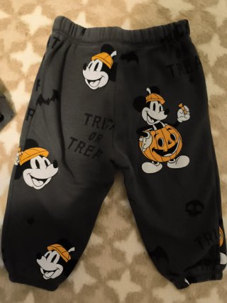 Chándal Halloween Mickey Mouse Bebé 3 Meses