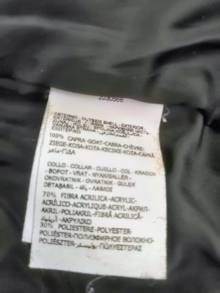 Bomber uomo vera pelle marrone