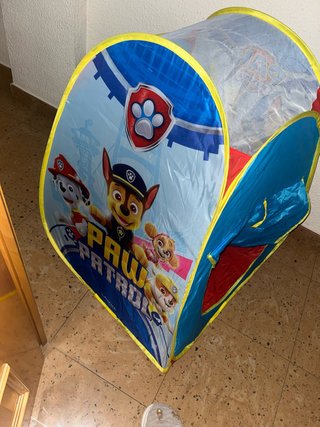 Tienda campaña Paw Patrol