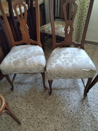 2 Sedie Vintage in Legno