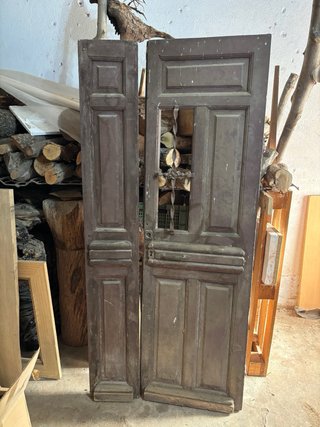 Puerta Antigua de Madera Maciza