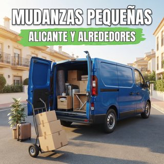 Mudanzas pequeñas en Alicante y alrededores