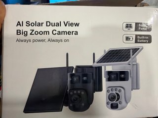 Cámara Vigilancia INQMEGA WiFi Dual View Zoom