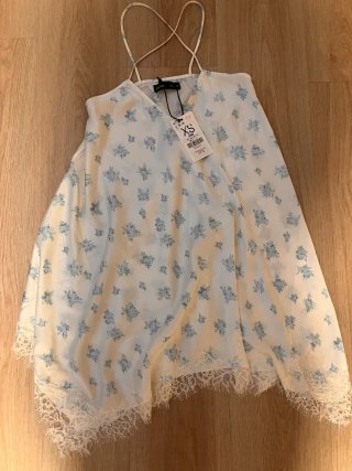 Camisón corto encaje