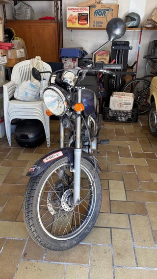 Yamaha 250R Azul