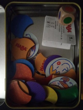 Juego de mesa Oruga de Colores HABA