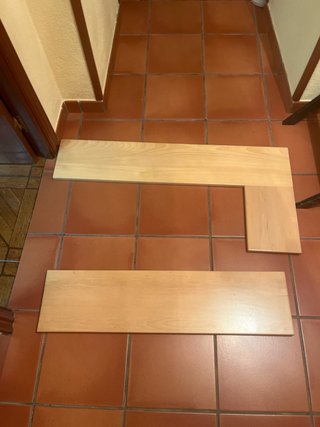 Estantería de madera