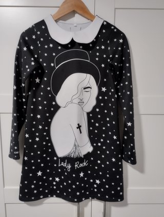 Vestido Lady Rock, babydoll de Aire retro