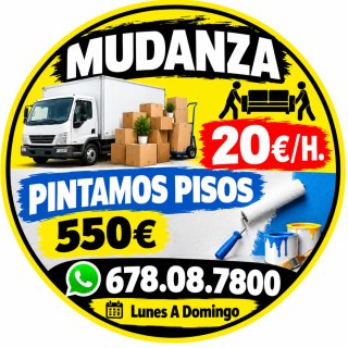 Mudanzas, Pintores,pintar, pintura