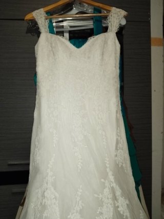 Vestido de Novia Blanco Encaje