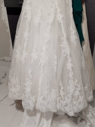Vestido de Novia Blanco Encaje