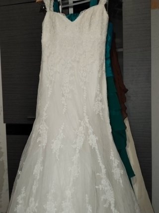 Vestido de Novia Blanco Encaje