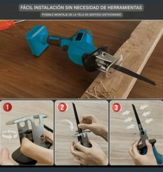 Sierra Sable Recargable (2 Baterías)