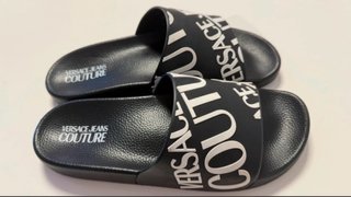 Chanclas Versace Jeans Couture Negras