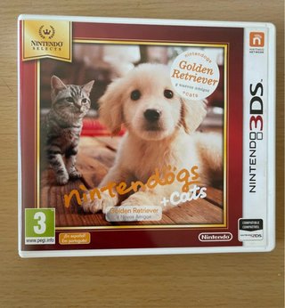 Juego Nintendogs + Cats (Golden retriever)