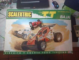 Scalextric TT Baja 4x4 Buggy Circuito Coches EXIN