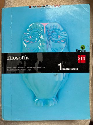 Filosofía, 1 Bachillerato