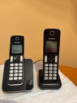 Pack 2 Teléfonos Inalámbricos Panasonic