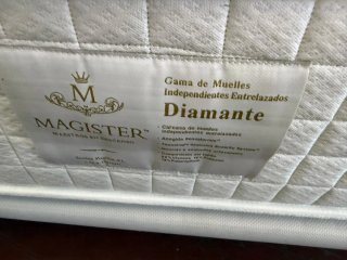Colchón Magister Diamante 135x190 con Base