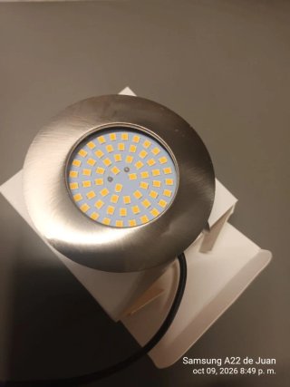 Foco LED Empotrable. 12 unidades.