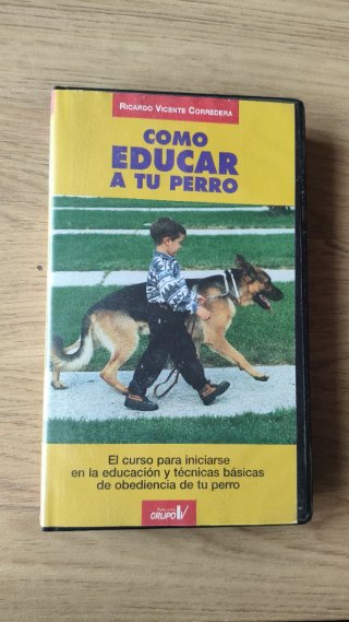 VHS Cómo educar a tu perro