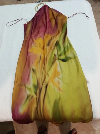 Vestido fiesta estampado floral