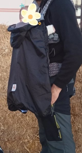 Funda polar y impermeable para mochila porta bebé