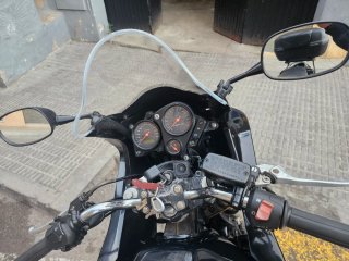 Honda CB600S Negra