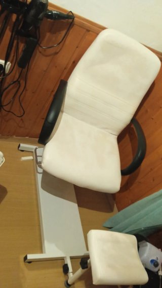 Sillón de Pedicura Blanco
