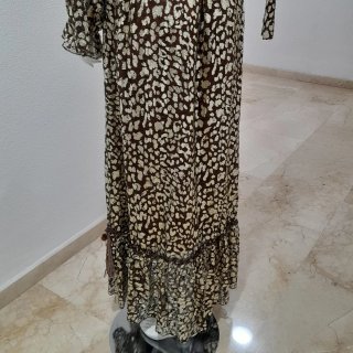 Vestido largo SERPIL estampado talla XXL 44