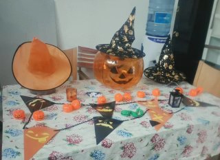 Set Decoración Halloween paratienda