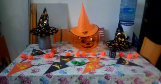 Set Decoración Halloween paratienda