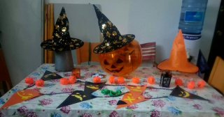 Set Decoración Halloween paratienda