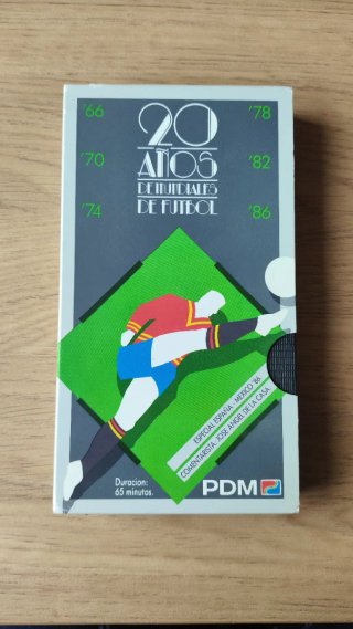 VHS 20 Años de Mundiales de Fútbol