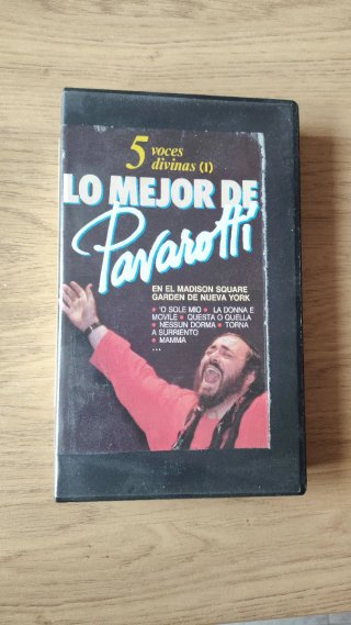 VHS Lo Mejor de Pavarotti