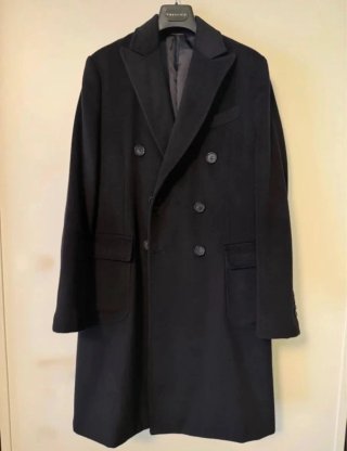 Cappotto Uomo Angelico Blu Taglia M