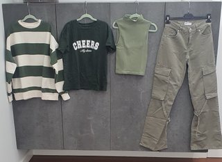Lote Ropa Juvenil Chica T. 32 XS Bershka stradivar