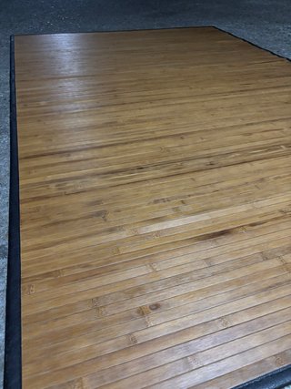 Alfombra Bambú Natural 120x180 cm