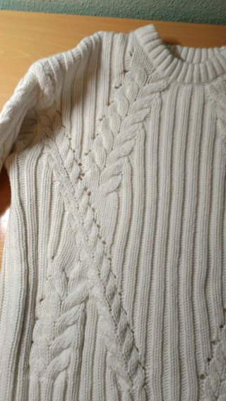 Jersey de Lana Blanco